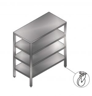 Solid Shelving Unit 4 Tier (CKSHU4 - Series)